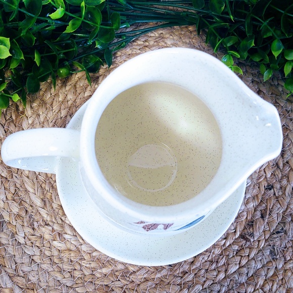 Vtg MCM California Franciscan Earthenware Autumn Pottery Dinnerware Gravy Boat - Picture 4 of 11